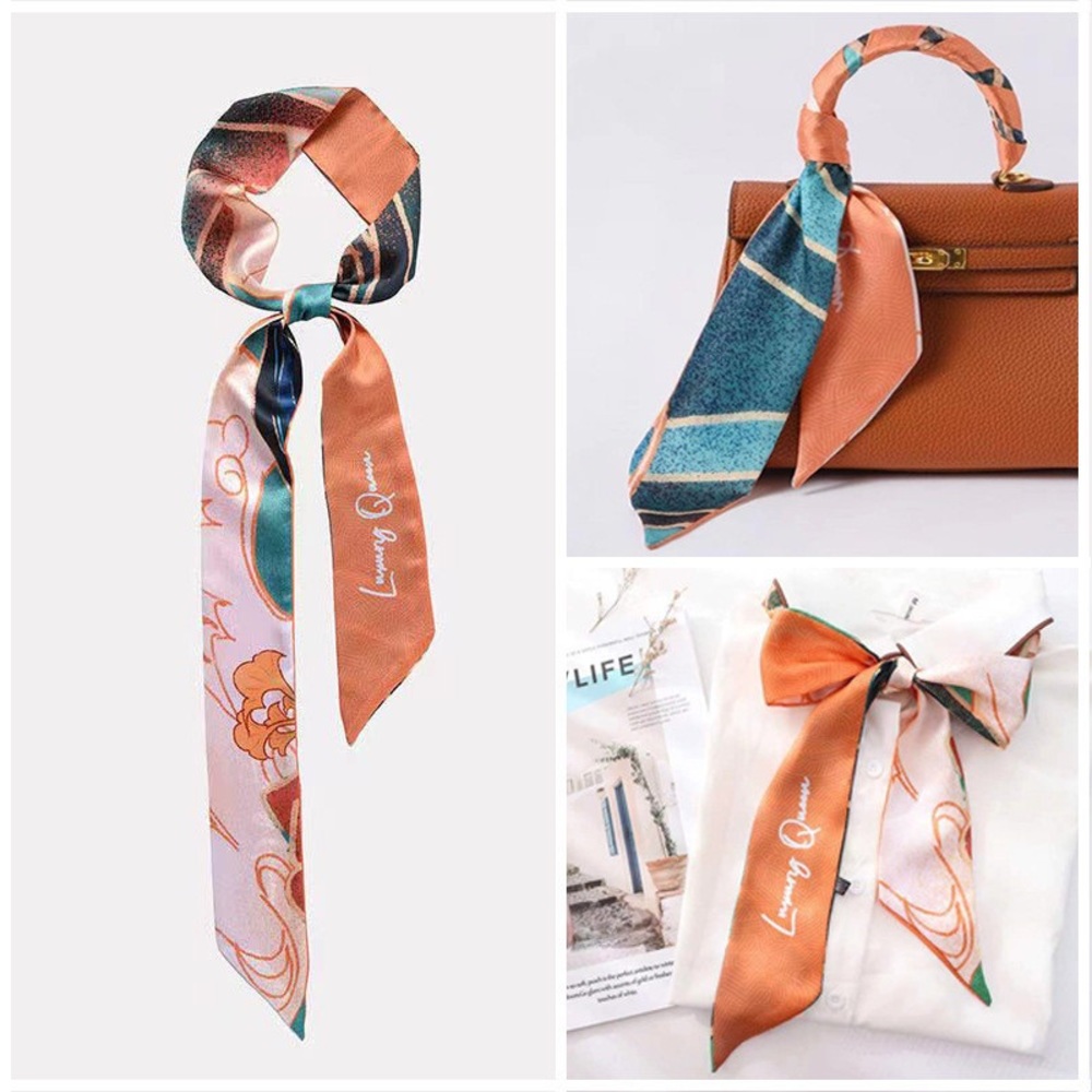 2ct Handbag Twilly/Scarf ๐ Random Color Pick - Picture 13 of 15